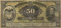Gallery image for Colombia p317a: 50 Pesos