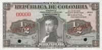 Gallery image for Colombia p345s: 0.5 Peso Oro