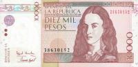 p443a from Colombia: 10000 Pesos from 1995