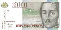 p451j from Colombia: 2000 Pesos from 2005