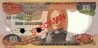 p101s from Angola: 100 Escudos from 1972