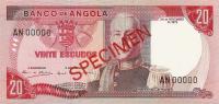 Gallery image for Angola p99s: 20 Escudos