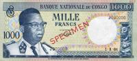 Gallery image for Congo Democratic Republic p8s: 1000 Francs
