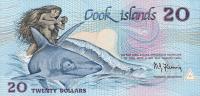 Gallery image for Cook Islands p5b: 20 Dollars