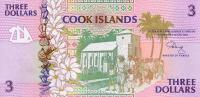 Gallery image for Cook Islands p7a: 3 Dollars from 1992