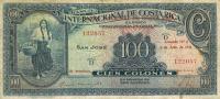 p194b from Costa Rica: 100 Colones from 1941