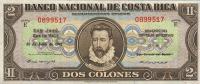 p201b from Costa Rica: 2 Colones from 1941