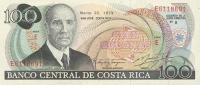 Gallery image for Costa Rica p248a: 100 Colones