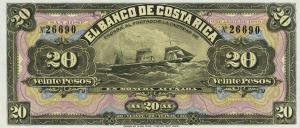 Gallery image for Costa Rica pS165r: 20 Pesos