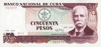 Gallery image for Cuba p111a: 50 Pesos