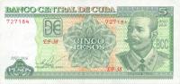 Gallery image for Cuba p116p: 5 Pesos