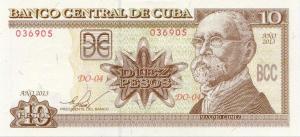 Gallery image for Cuba p117o: 10 Pesos