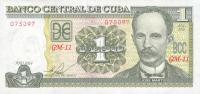 Gallery image for Cuba p128g: 1 Peso