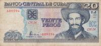 Gallery image for Cuba p122b: 20 Pesos