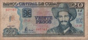 Gallery image for Cuba p122d: 20 Pesos