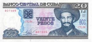 Gallery image for Cuba p122h: 20 Pesos
