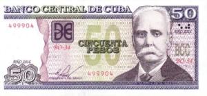 Gallery image for Cuba p123k: 50 Pesos