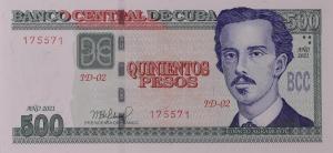 Gallery image for Cuba p131: 500 Pesos