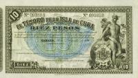 p40b from Cuba: 10 Pesos from 1891