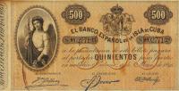 p51A from Cuba: 500 Pesos from 1896