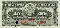 Gallery image for Cuba p53s: 20 Centavos