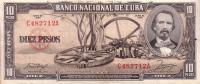 Gallery image for Cuba p88a: 10 Pesos