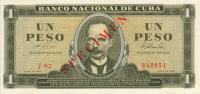 Gallery image for Cuba p94s: 1 Peso