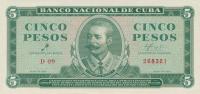 Gallery image for Cuba p95a: 5 Pesos