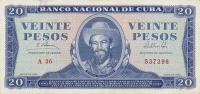Gallery image for Cuba p97c: 20 Pesos