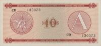 Gallery image for Cuba pFX4: 10 Pesos