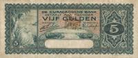 Gallery image for Curacao p15: 5 Gulden