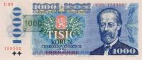 p3b from Czech Republic: 1000 Korun from 1993