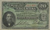 Gallery image for Argentina p229a: 20 Centavos