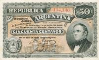 p230a from Argentina: 50 Centavos from 1895