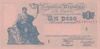 Gallery image for Argentina p251b: 1 Peso