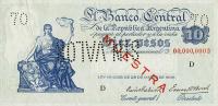 Gallery image for Argentina p253s: 10 Pesos