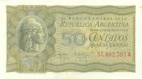 Gallery image for Argentina p259b: 50 Centavos