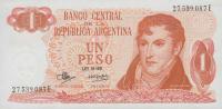 Gallery image for Argentina p287a: 1 Peso