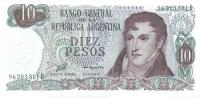Gallery image for Argentina p300: 10 Pesos from 1976