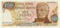 Gallery image for Argentina p304c: 1000 Pesos