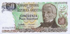 Gallery image for Argentina p314a: 50 Peso Argentino