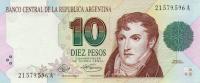 Gallery image for Argentina p342a: 10 Pesos