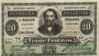 Gallery image for Argentina p3: 20 Centavos