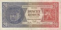 p21a from Czechoslovakia: 20 Korun from 1926