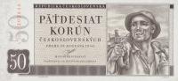 Gallery image for Czechoslovakia p71a: 50 Korun from 1950