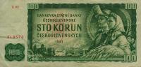 p91i from Czechoslovakia: 100 Korun from 1961