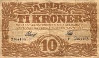 p21aa from Denmark: 10 Kroner from 1928