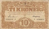 p31g from Denmark: 10 Kroner from 1939