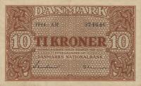 p36a from Denmark: 10 Kroner from 1944