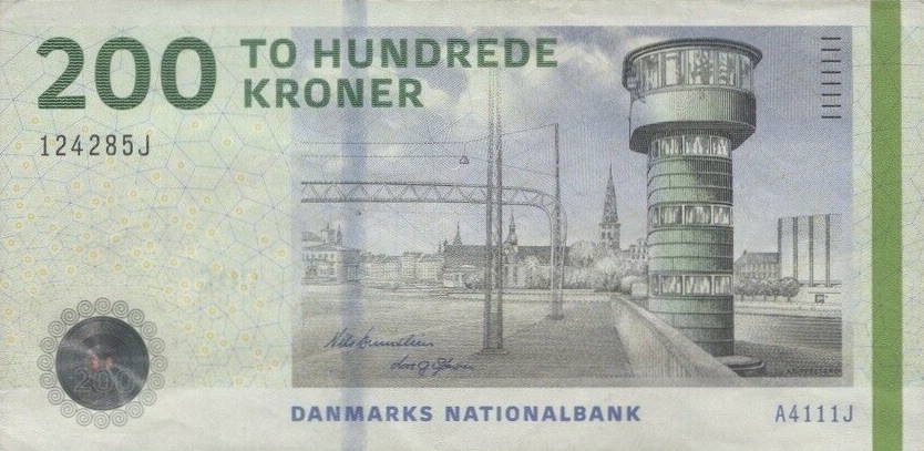 Front of Denmark p67b: 200 Kroner from 2011